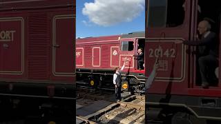 Severn Valley Railway - signalman at work