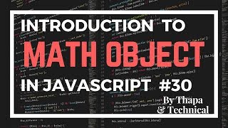 JavaScript Tutorial in Hindi #30: Math Object in Javascript in Hindi | All JavaScript Math functions