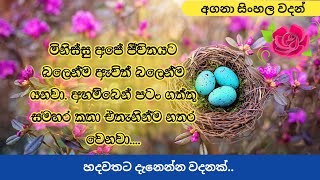 හැදෙන්න වදනක්.. ♥️ |  හදවතට දැනෙන සිංහල වදන් |  sinhala quotes | sinhala wadan | wadan sayura