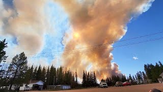 Canadian wildfires trigger air quality alerts, possible evacuations