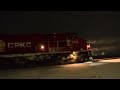 winter trains in the canadian prairies