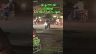 ZX10R Arrow exhaust sound