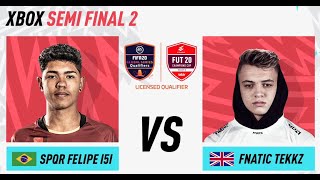 Felipe VS Tekkz - FIFA 20 Fut Cup to Semi Final