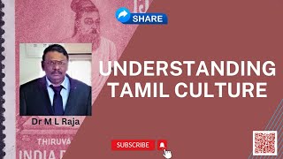 Is the original Tamil culture in danger in Tamilnadu? | Dr M L Raja, #subscribe