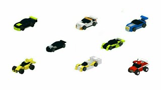 How to build different speed cars LEGO (mini) 🚗