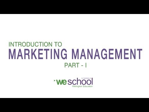 Marketing Management Lectures Youtube