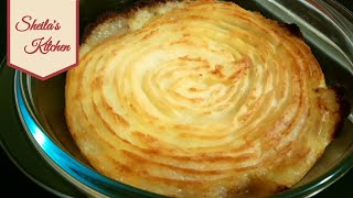 Vegetarian cottage/shepherd’s pie, made with Quorn mince