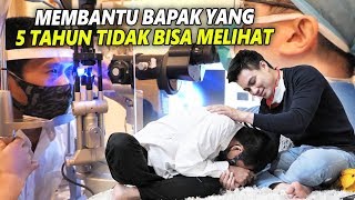 SEORANG PRIA YANG BAIK MENJEMPUT PEMUDA YANG SUDAH GA BISA LIAT UNTUK KETEMU BAIM..