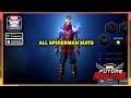 Marvel Future Revolution Spider Man All Suits