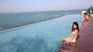 HILTON Pattaya infinity pool 芭達雅希爾頓 無邊際泳池