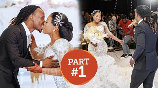 PART ONE : USIKU wa WANANDOA BARNANA \u0026 RAYA WEDDING DAY💍MLIMANI CITY  FULL HD..