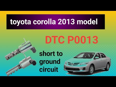 P0013 Toyota Code - Camshaft Position 'B' Actuator Circuit Bank 1 ...