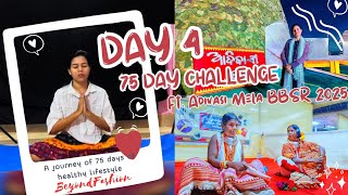 Day 4: Yoga, Daily Routine \u0026 Adivasi Mela Bhubaneswar | 75-Day Challenge | BeyondFashion