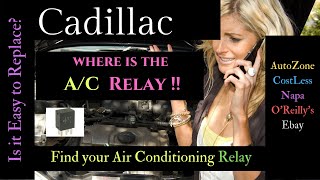 Cadillac | Deville | Where is The | Air Conditioning | A/C | Relay | DIY