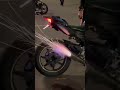 h2r throwing exhaust backfire #kawasakih2r  #kawasakih2backfire #ninjah2r