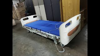 Electric Hospital Bed 4 crank with Mattress (Katil Pesakit 病床）