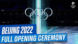 #Beijing2022 Opening Ceremony! | Full Replay