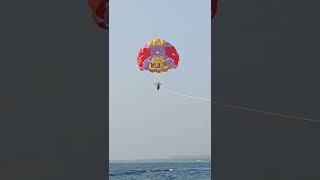 Watch Full Vlog Video in our Channel ♥️ #trending #kovalam #parasailing #enjoy #enjoying #livinglife