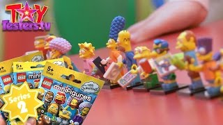 LEGO Minifigures The Simpsons Series 2 - 32 Pack Opening at Hamleys Toy Store