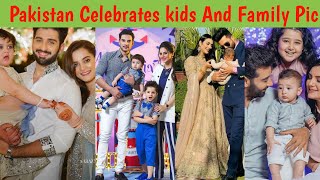 All pakistan celebrity kids and family Pic palistan acter couple #aminkhan #sarahkhan #status