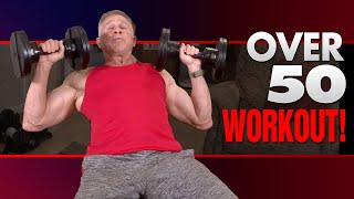 FULL BODY Muscle Building Workout For Men Over 50