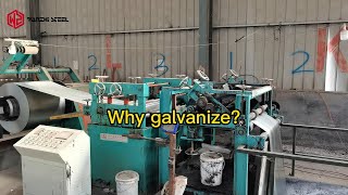 【Prepainted GI Steel Coil】Why Galvanized？