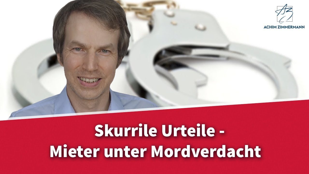 Skurrile Urteile - Fristlose Kündigung Bei Mordverdacht? | Rechtsanwalt ...