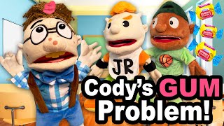 SML Movie: Cody's Gum Problem!