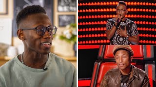 Pharrell Asked This Contestant To Sing 'Jesus Loves Me' on The Voice | Brian Nhira Reacts
