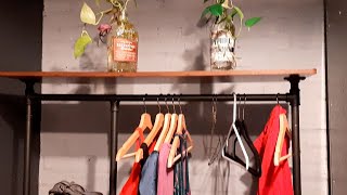 Rustic Clothes Rack for your home, office or business!