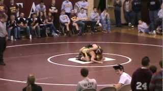 LeWin/Stockton Wrestling vs. Dakota (138): Austin McPeek vs. Brandon Lizer