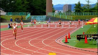 2017 9月3日　福山地区高校陸上新人戦　女子400ｍＨ　決勝