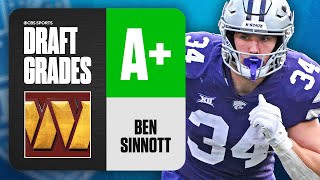 2024 NFL Draft Grades: Commanders select Ben Sinnott No. 53 Overall | CBS Sports