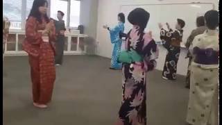 日本舞踊_リハーサル (Japanese traditional dance rehearsal)