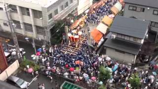 2012年 百舌鳥八幡宮 ふとん太鼓