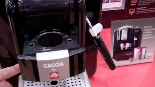 Illy and Gaggia Espresso Machine