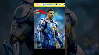 মেসি কেন ফুটবল খেলা ছেড়ে কোচ হবেন | Lionel Messi as a Coach #facts #football #messi #shorts