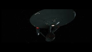 USS Enterprise Constitution Class TOS / 80-90s ligthing and film grading test. Mark Bell's model.