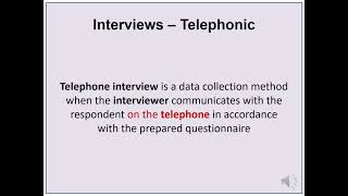 Interviews: Data Collection in Qualitative Research