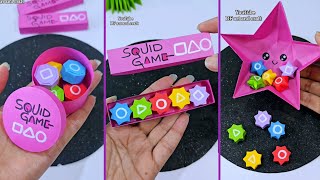 DIY Paper Gonggi Game Inspired by Squid Game | How to make Gonggi Squid Game