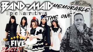 BAND-MAID - Epic Narratives Album - The One + Memorable  - THE FIVE FIRST TIME REACTION