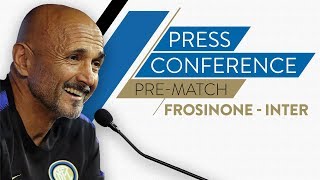 FROSINONE vs INTER | Luciano Spalletti Pre-Match Press Conference LIVE 🎙⚫🔵