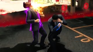 Like A Dragon Gaiden Gameplay Kiryu Gets Attacked By Man In A Suit