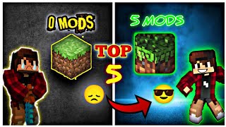 Top 5 Mods for Minecraft