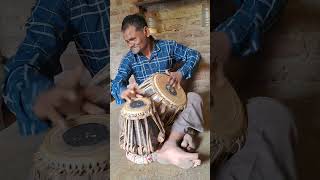 subscribe 🙏 विदर्भाचे अंध कलाकार अरुण भाऊ जंजाळ तबला मास्तर #youtubeshort #tabla