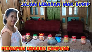 Suasana lebaran dirumah Mak Surip 🙏