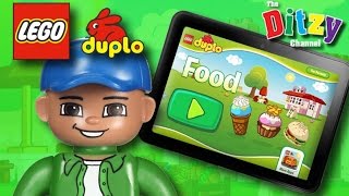 KIDS' APP REVIEW | Lego Duplo Food Game Play | By DTSE