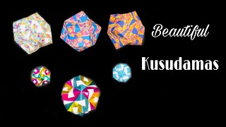 Easy and Beautiful Kusudamas | Keds Vee’s Art