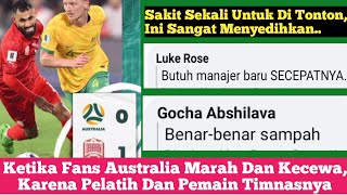 Komentar Kecewa Fans Australia Saat Timnasnya Di permalukan Bahrain Di Kandangnya Sendiri || GRUP C