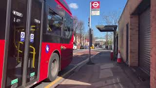 BYD Enviro 200 EV on route W15 (SEe138) (LF70YWG) at Peterborough Road | Go Ahead London General